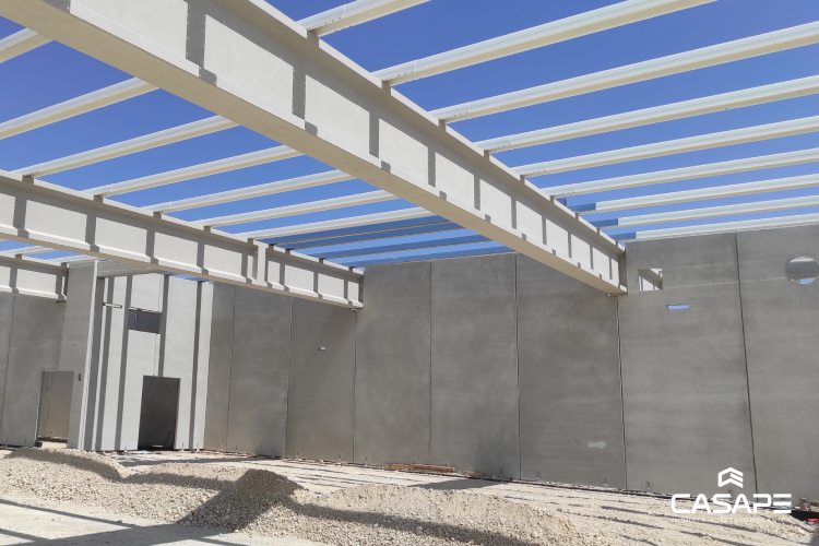 Estrutura metálica - Edifício comercial