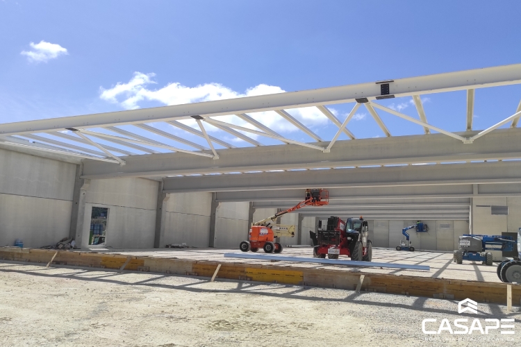 Estrutura metálica - Edifício comercial